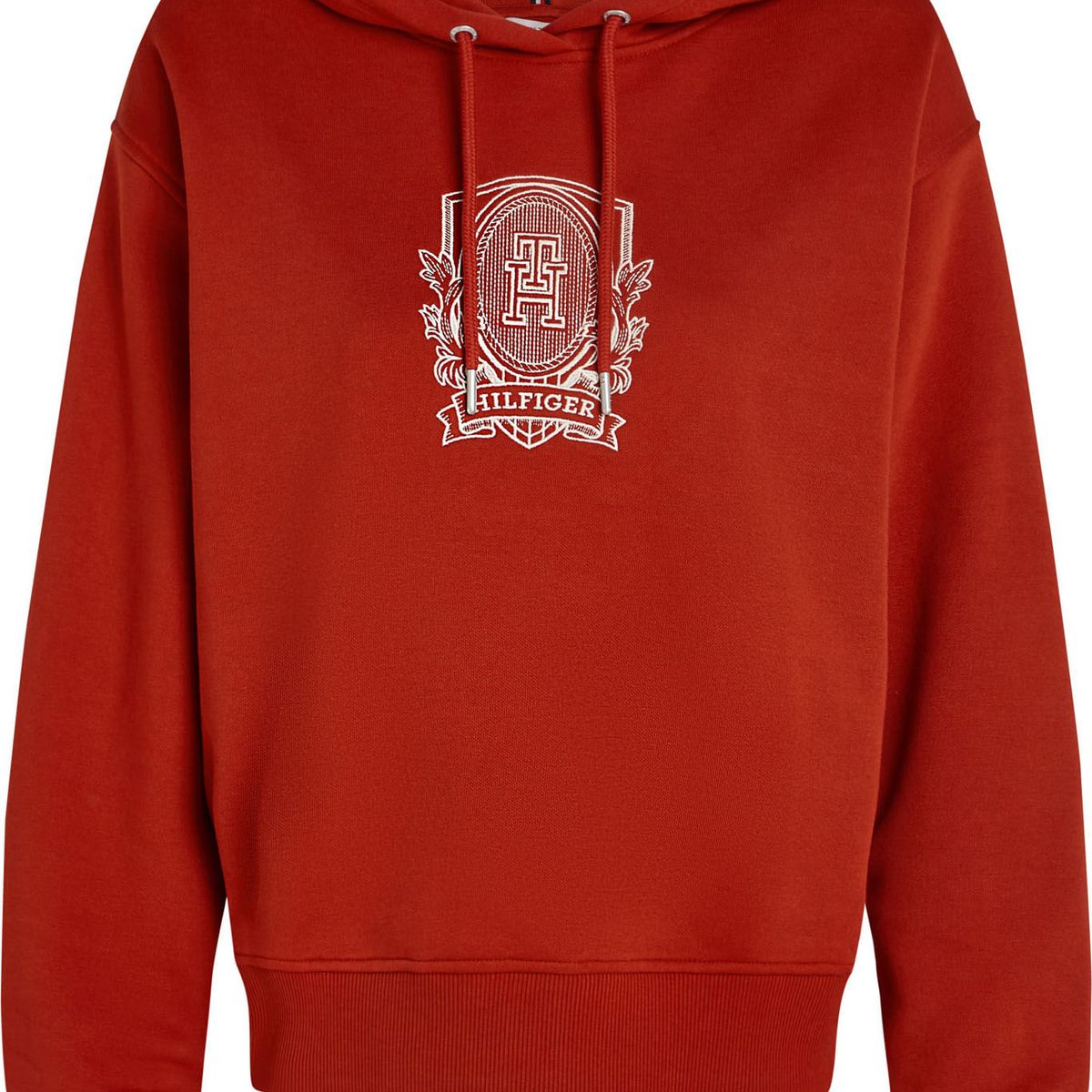 TOMMY HILFIGER - SWEATSHIRT IM REG CREST HOODIE