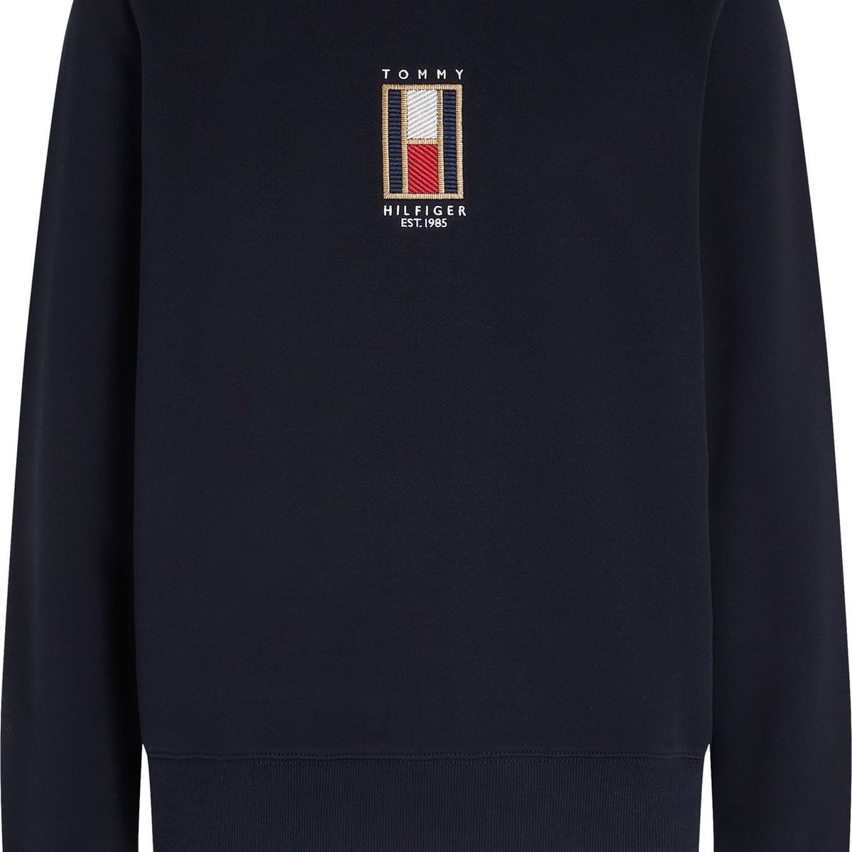 TOMMY HILFIGER - SWEATSHIRT VERTICAL FLAG SWEATSHIRT