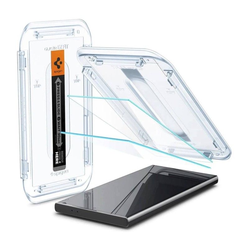 SPIGEN - Mica De Vidrio Spigen Galaxy S24 Ultra - Importado Usa