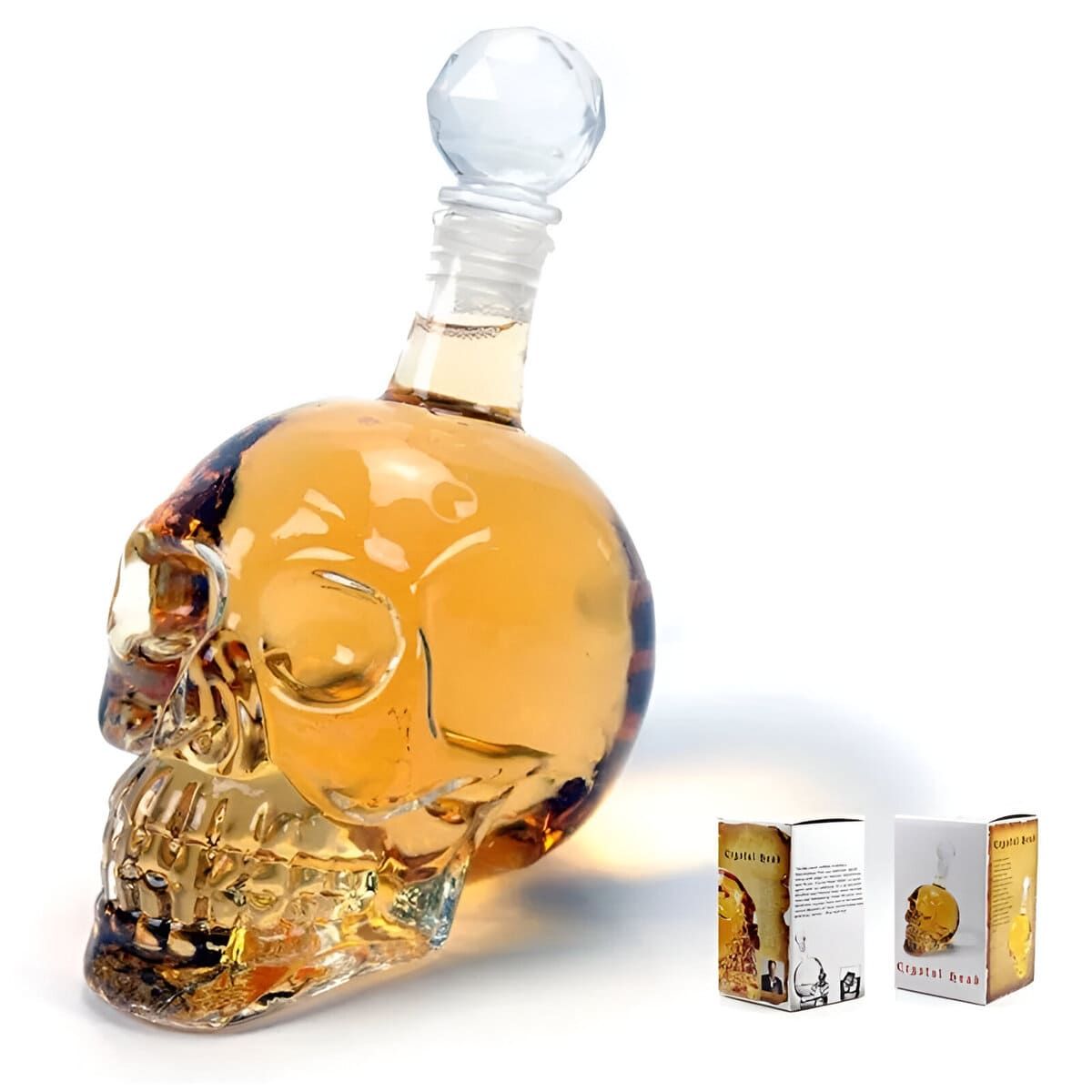 ELMEJORPRECIO - Botella de licor en forma de cráneo modelo Skull de 550 ml