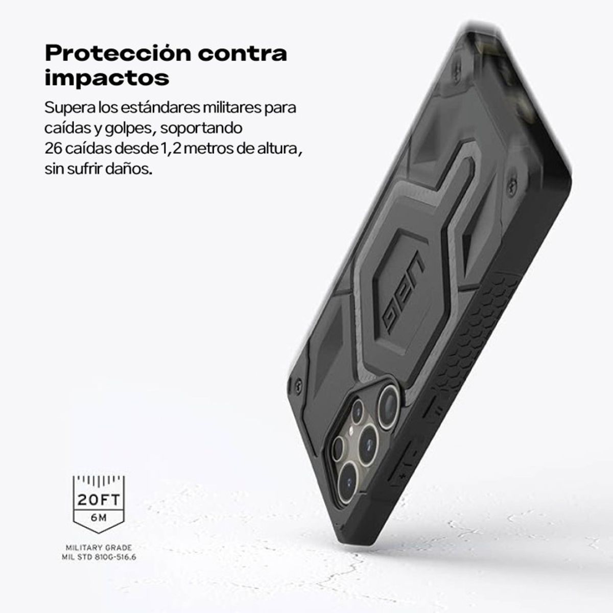 URBAN ARMOR GEAR - Case Fibra De Carbono UAG Monarch Pro Para Galaxy S24 Ultra MagSafe