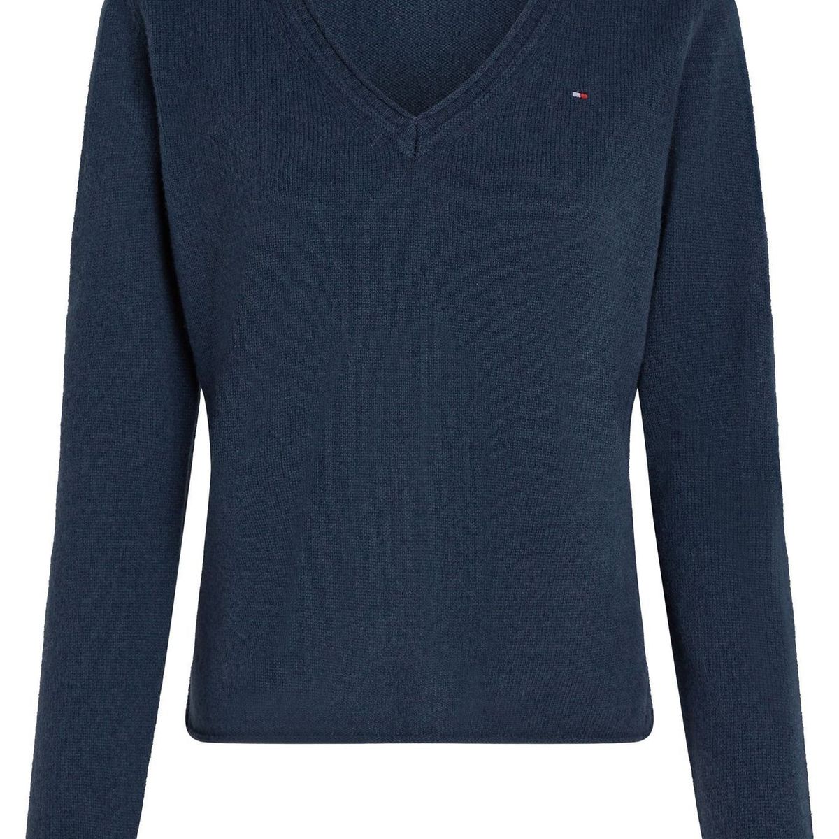 TOMMY HILFIGER - SWEATER SOFT WOOL V-NK SWEATER