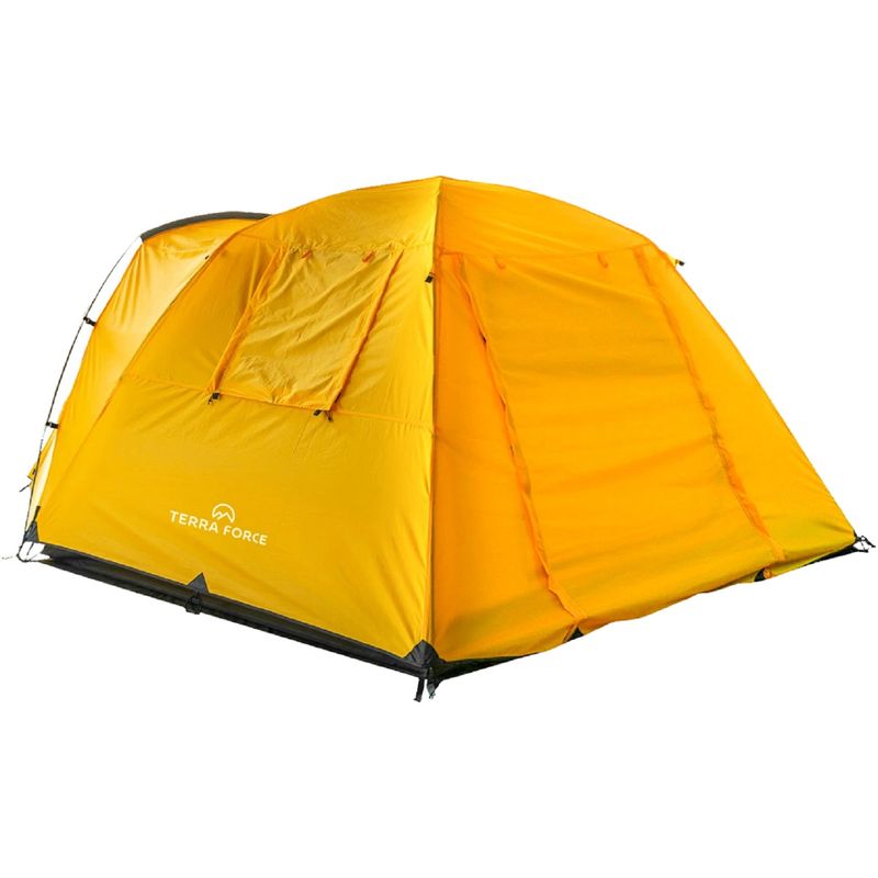 TERRA FORCE - Carpa 3 Estaciones 4 Personas Storm Guard 3k Amarillo