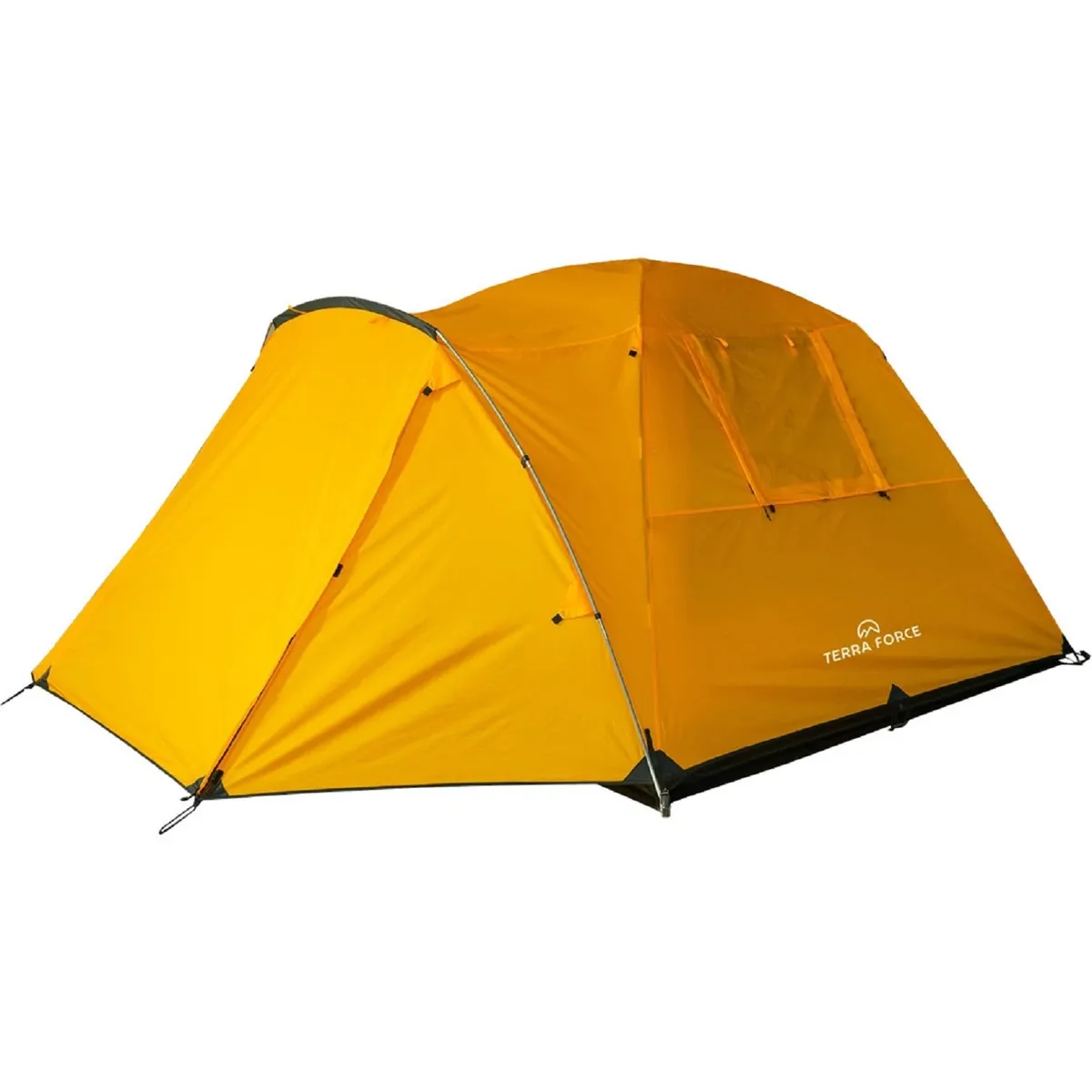 TERRA FORCE - Carpa 3 Estaciones 4 Personas Storm Guard 3k Amarillo