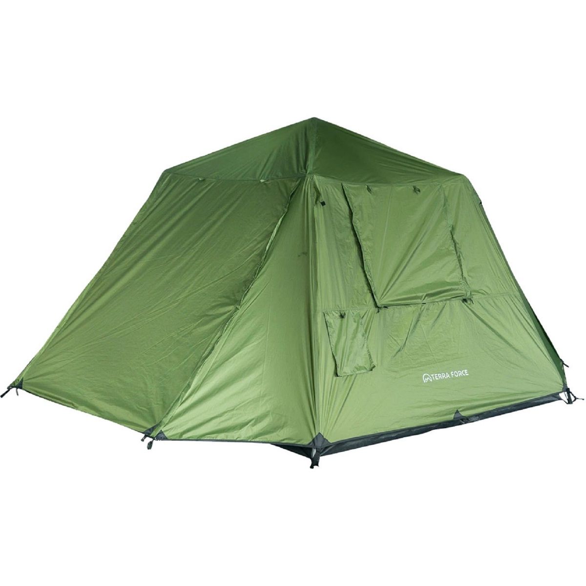 TERRA FORCE - Carpa 3 Estaciones 3-4 Personas Storm Guard Auto-Fresh 3k Verde