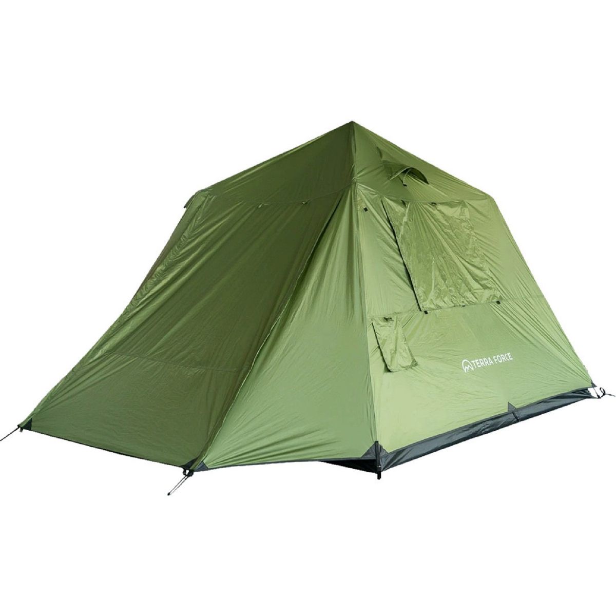 TERRA FORCE - Carpa 3 Estaciones 6 Personas Storm Guard Auto-Fresh 3k Verde