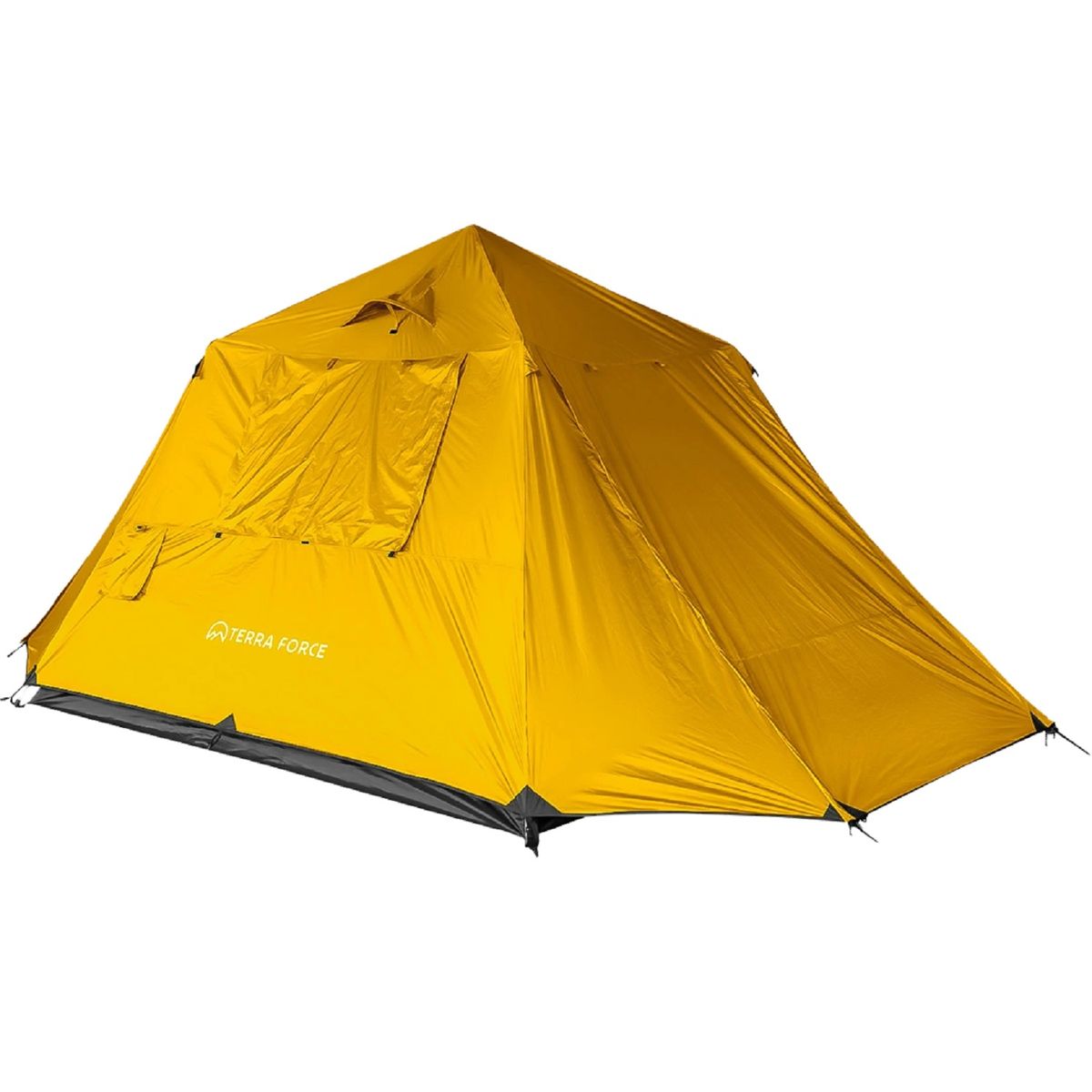 TERRA FORCE - Carpa 3 Estaciones 6 Personas Storm Guard Auto-Fresh 3k Amarillo