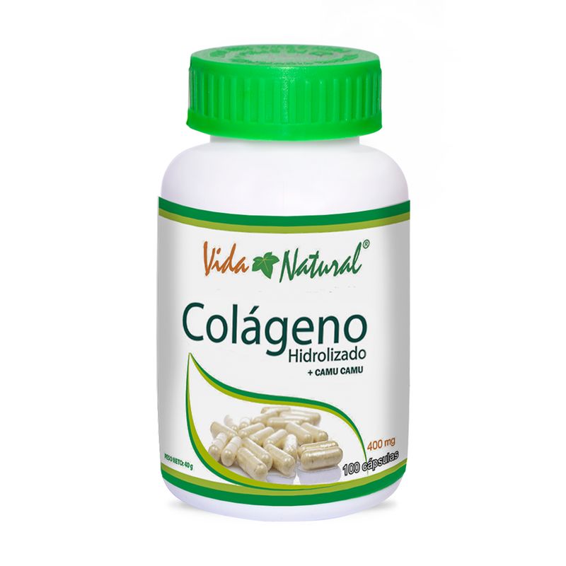 VIDA NATURAL - Colágeno hidrolizado vitaminas y minerales cápsulas