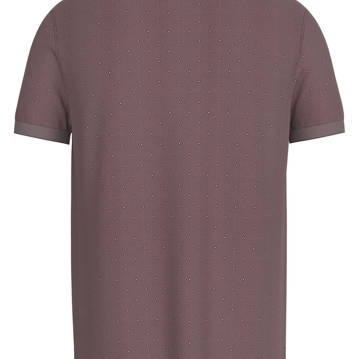 TOMMY HILFIGER - POLO M/C INTERLOCK MICROPATERN REG POLO