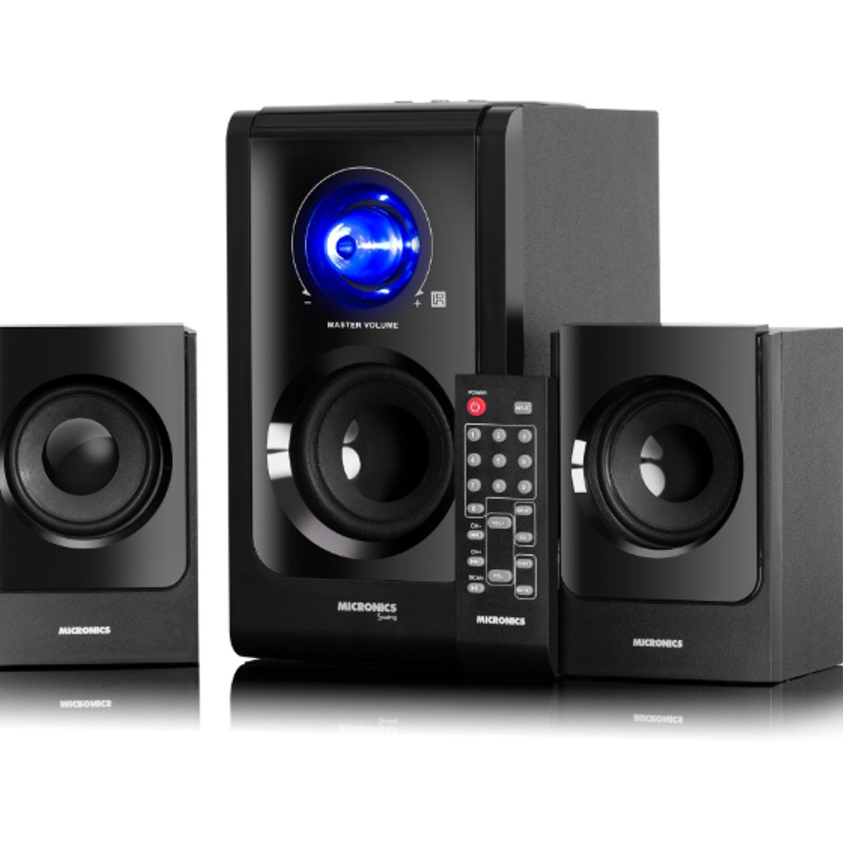 MICRONICS - Sistema De Audio SWING MIC S6001BT BLED FM USB MICRONICS