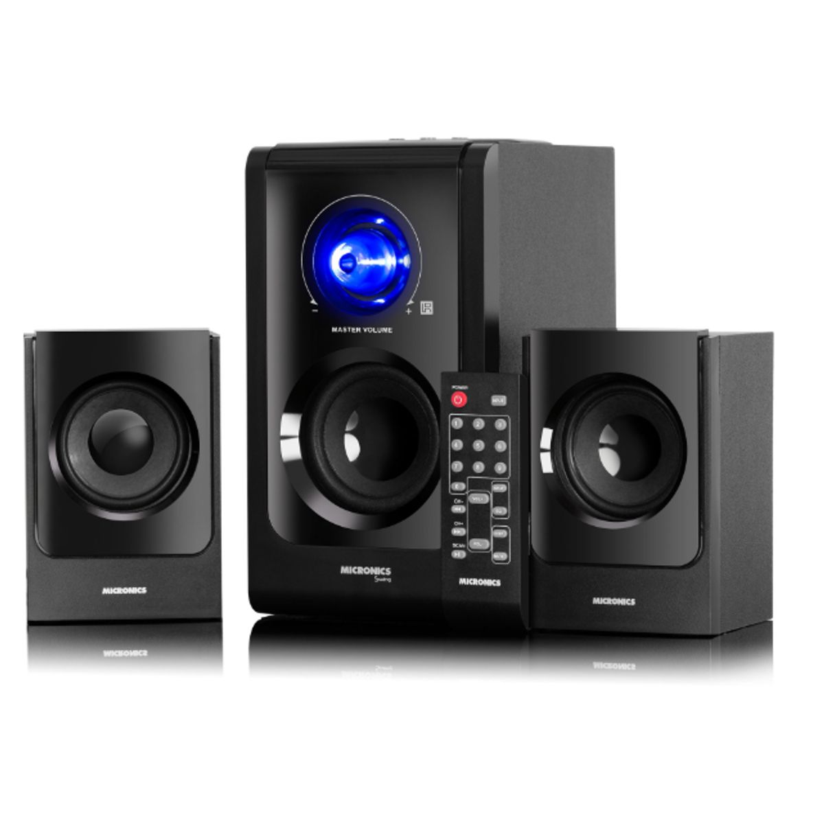 MICRONICS - Sistema De Audio SWING MIC S6001BT BLED FM USB MICRONICS