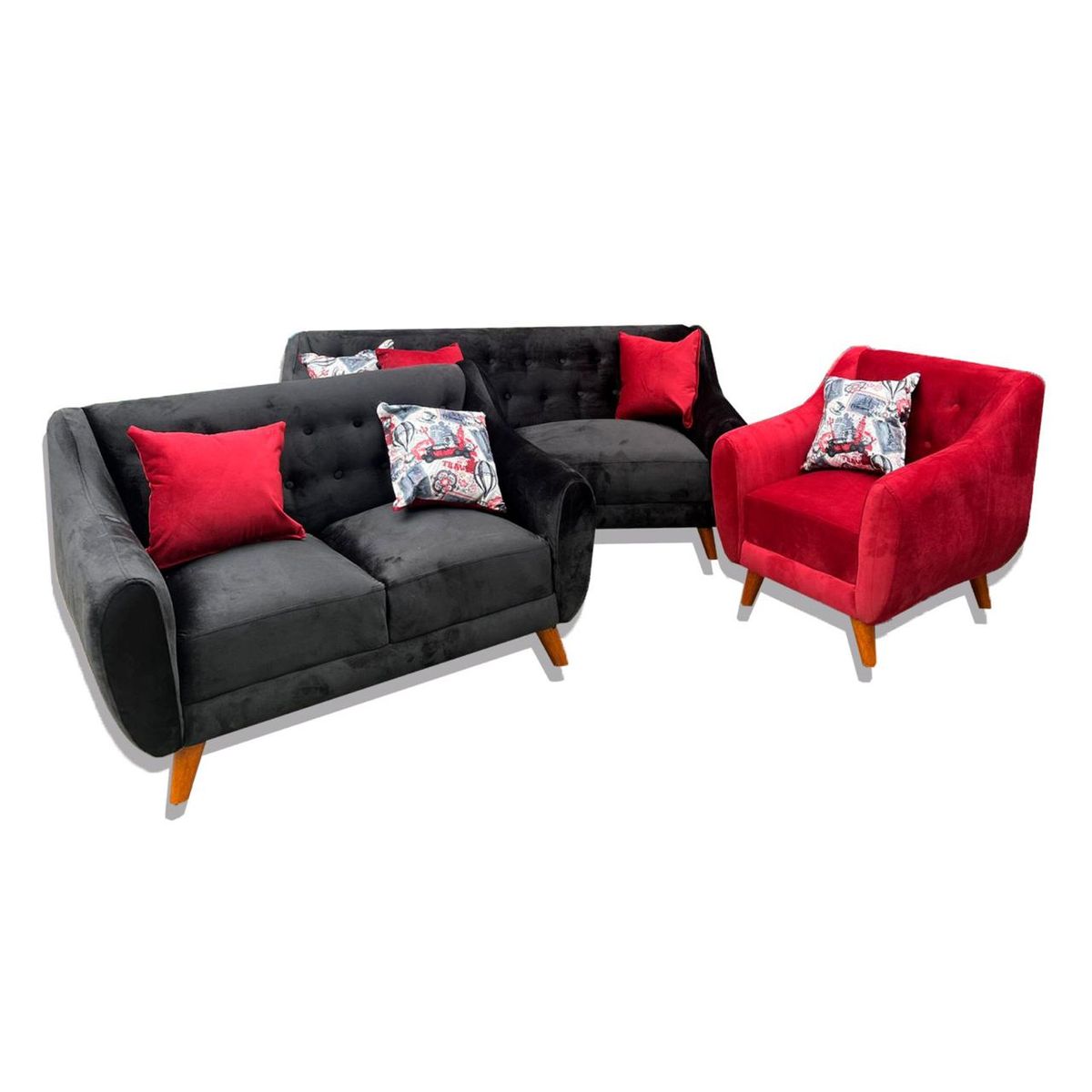 GENERICO - sofa 321 modelo vintage