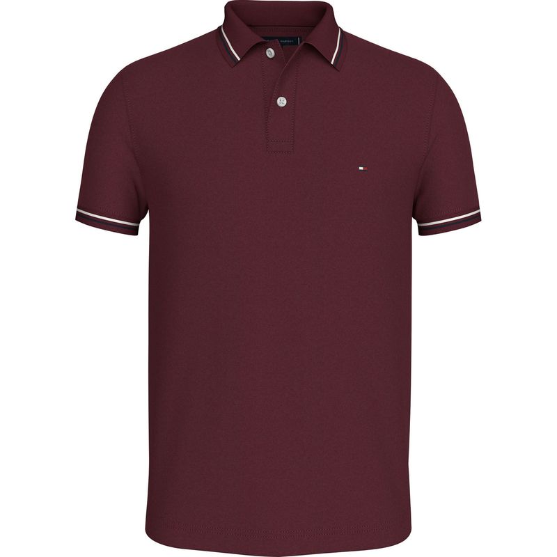 TOMMY HILFIGER - POLO M/C TIPPED SLIM FIT POLO