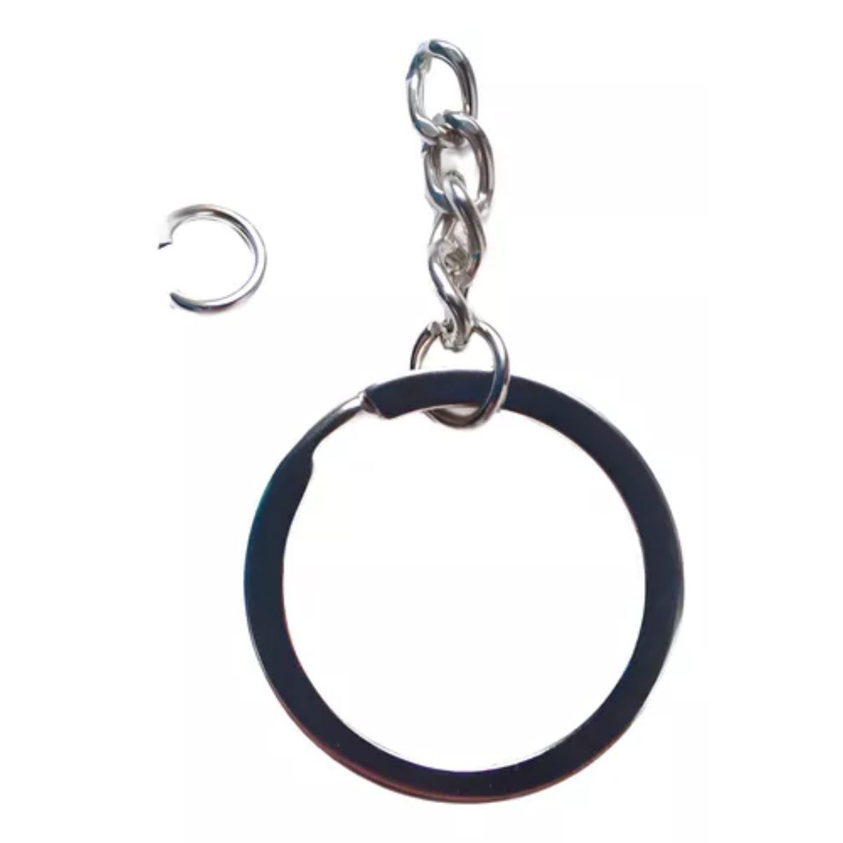 GENERICO - Aros Argollas Para Llaveros por 1,000 Piezas + Aro de Union