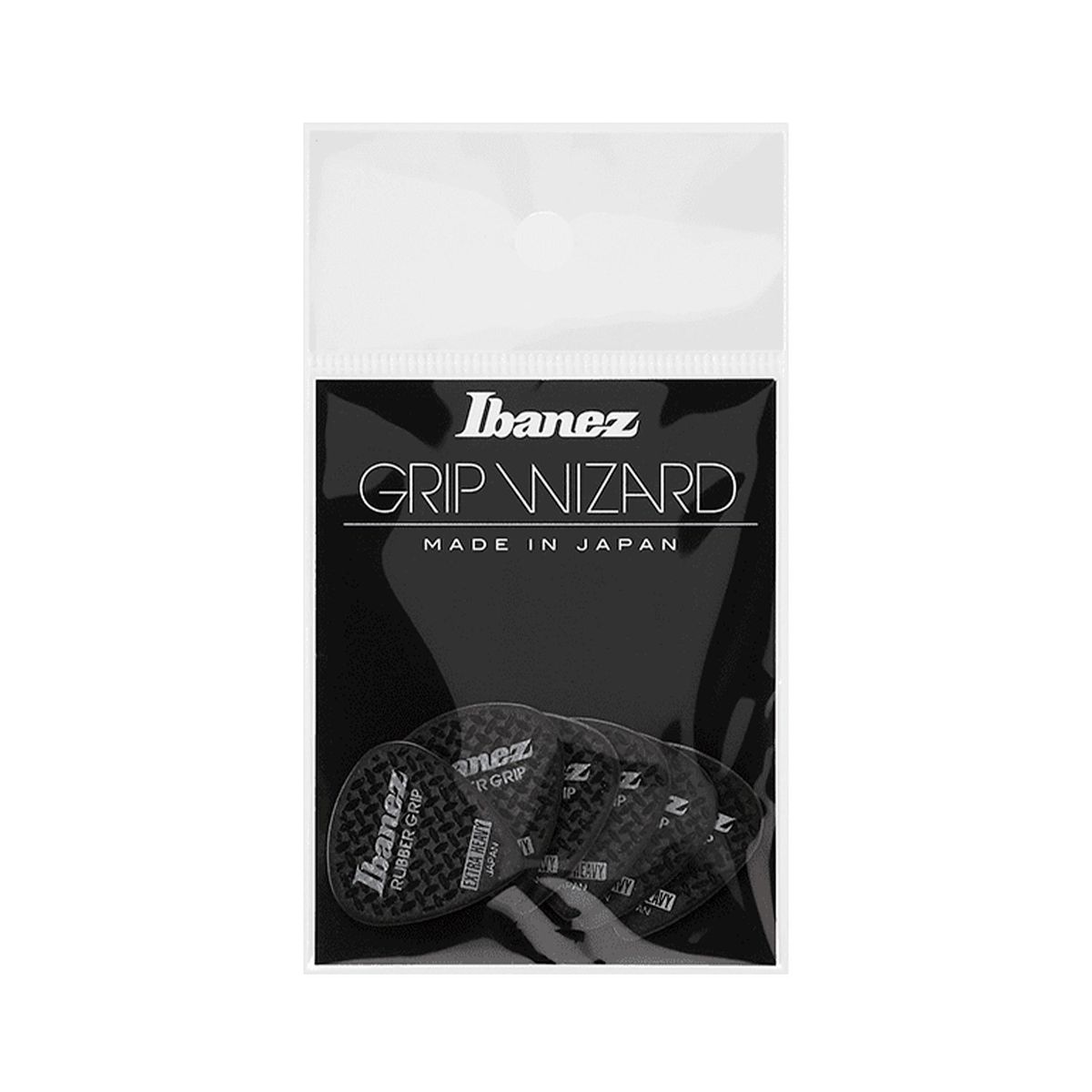 IBANEZ - Set De Uñas Para Guitarra Grip Wizard Ibanez - PPA16XRG BK