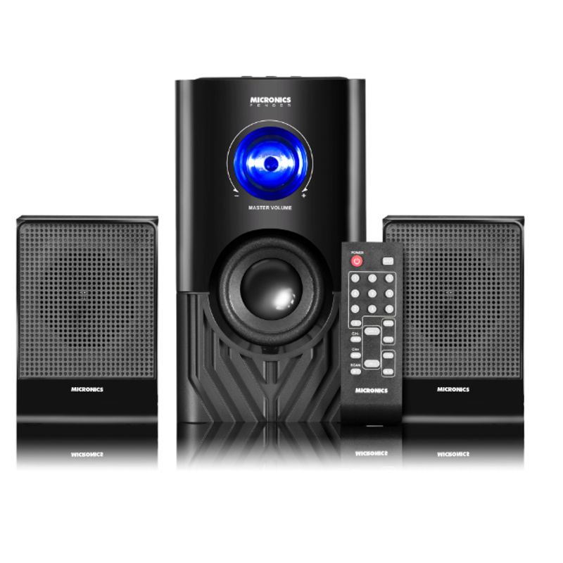 MICRONICS - Sistema De Audio FENDER MIC S6004BT 2.1 60w FM USB RMS MICRONICS