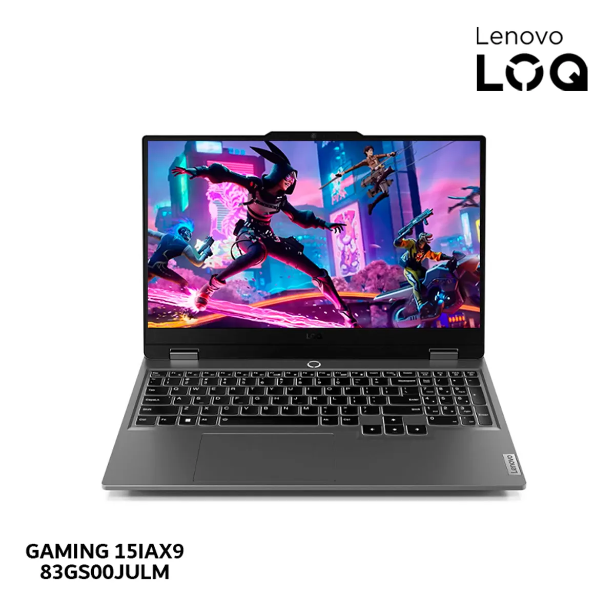 LENOVO - Laptop Lenovo LOQ Core I5-12450HX,15.6" FHD, 28Gb Ram, 512Gb SSD, RTX 3050 6Gb - 83GS00JULM - CSI