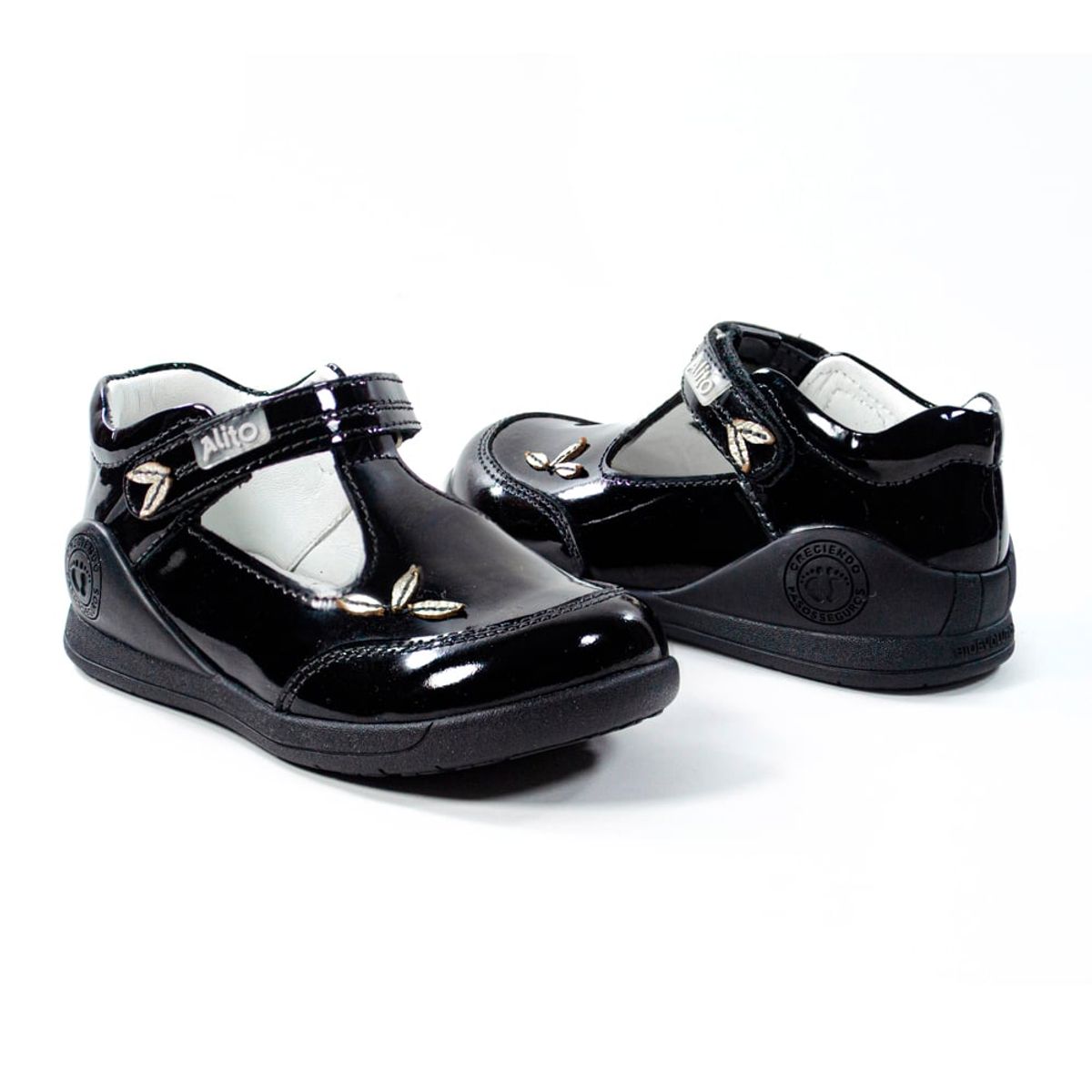 CALZADOS ALITO - Zapato de cuero charol niña 21018