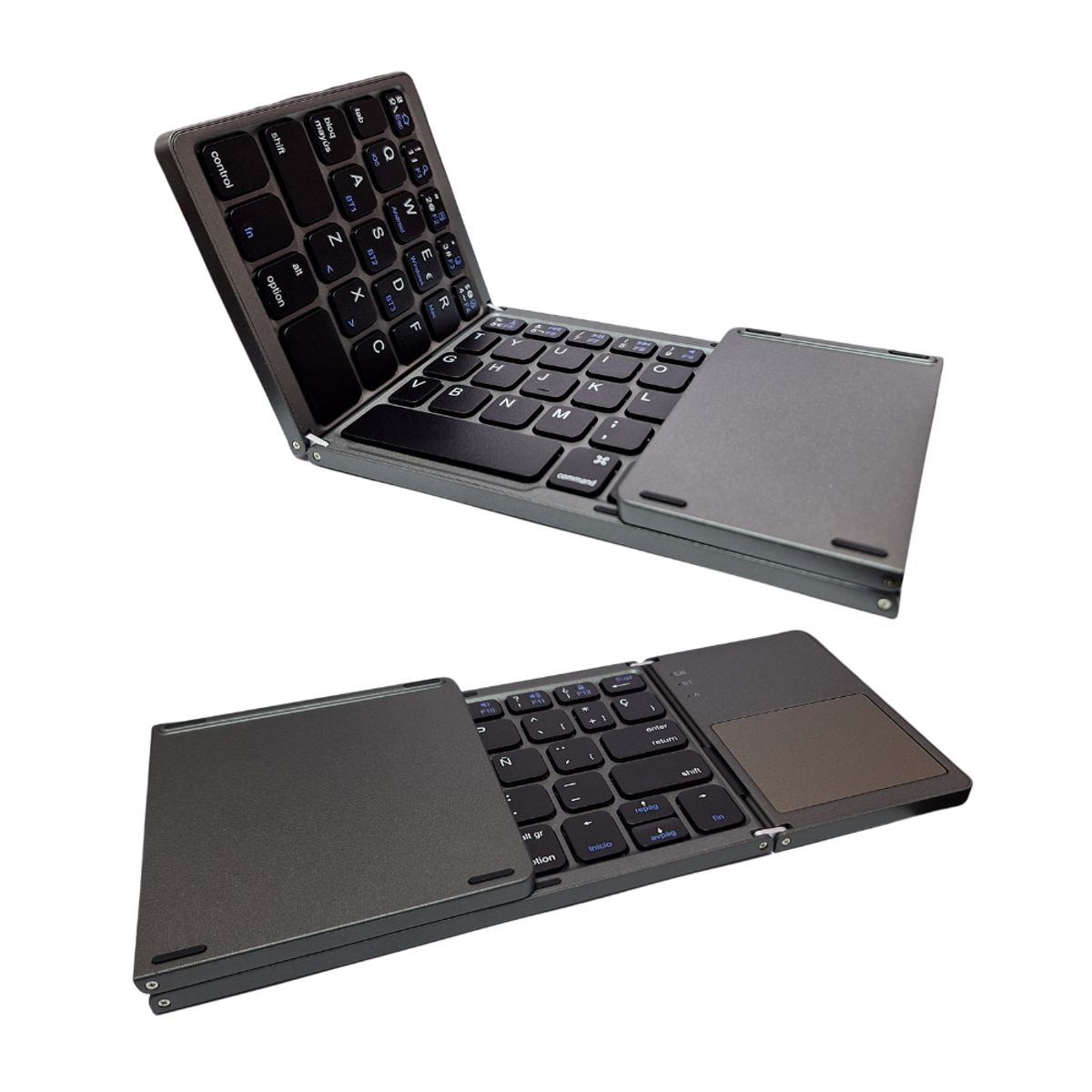 GENERICO - Teclado Bluetooth en Español con Panel Táctil ST-2025