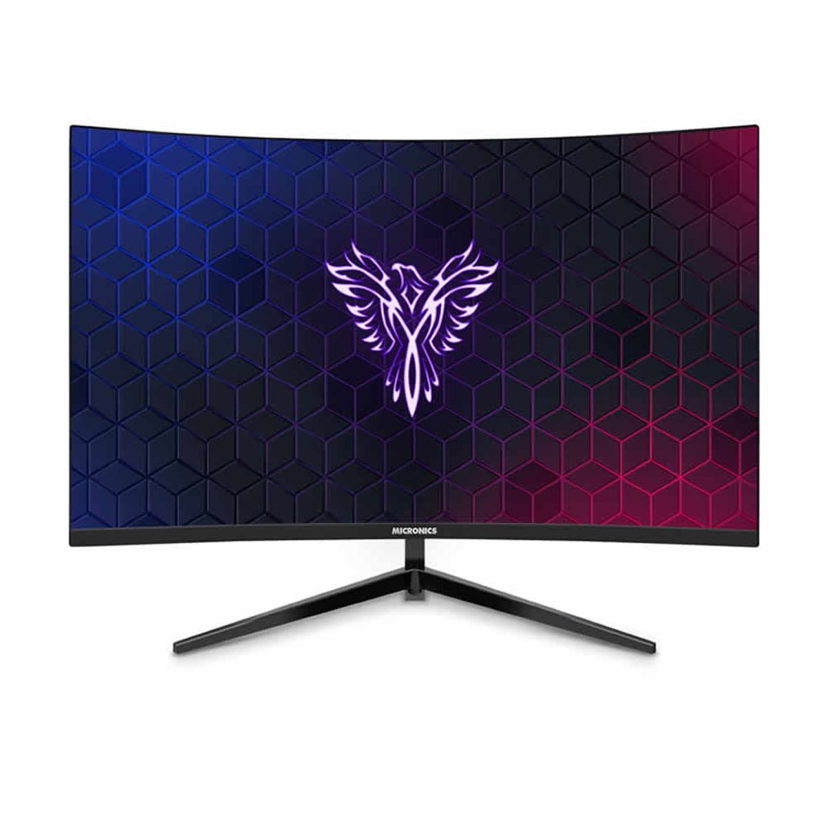 MICRONICS - Monitor Gamer Curvo Micronics 24 Pulgadas Fhd 100hz 1ms 1920x1080