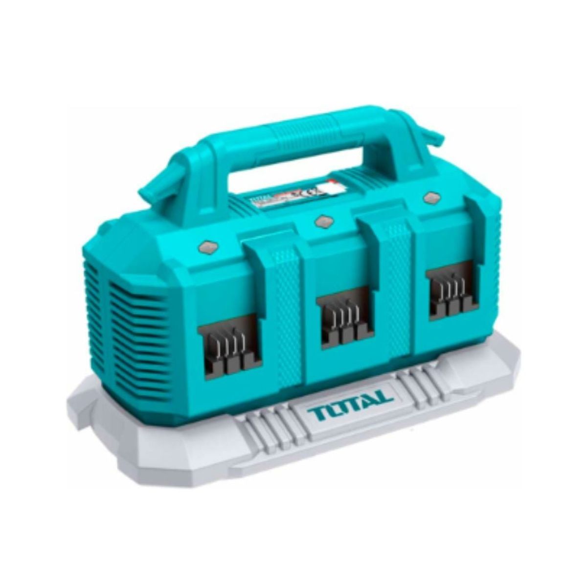 TOTAL TOOLS - ESTACIÓN DE CARGA PARA 6 BATERÍAS 4A – TOTAL (TFCLI2064)