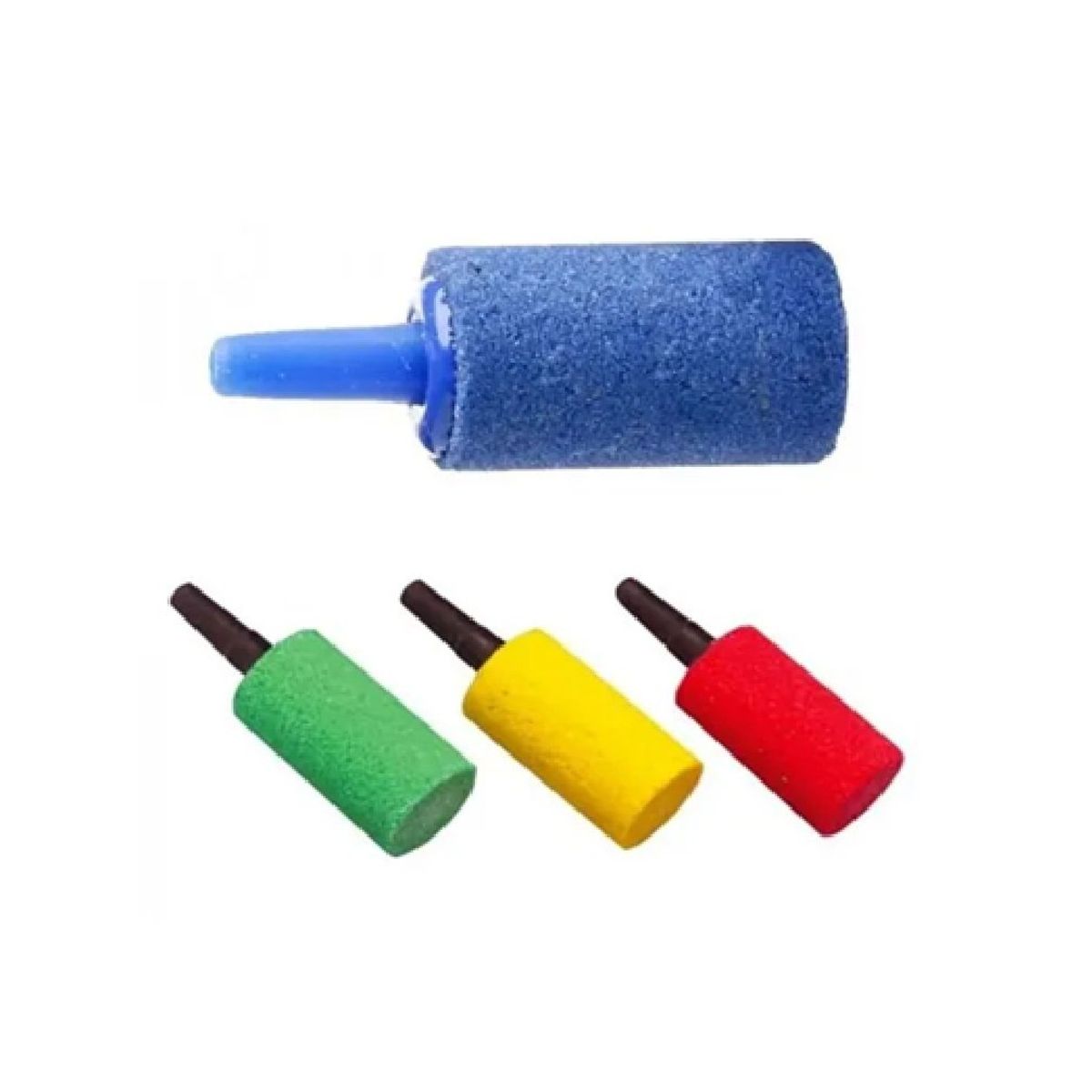 GENERICO - Piedras difusoras oxígeno para peceras y acuarios x 4 unid.