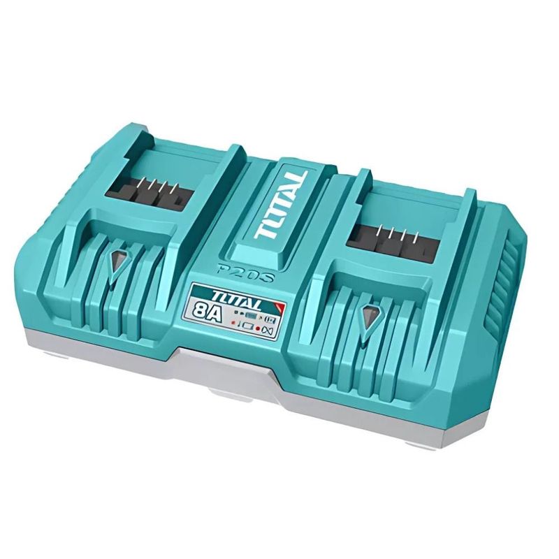 TOTAL TOOLS - CARGADOR P20S 8.0A 21V SALIDA:4A+4A 2 PUERTOS - TFCLI2082