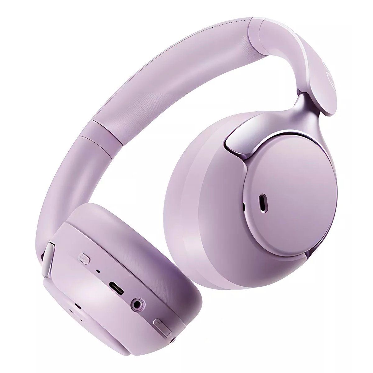 QCY - Audífonos Qcy H3 Pro Anc Bt 54 Conexión Dual 50db Hi- Res Morado