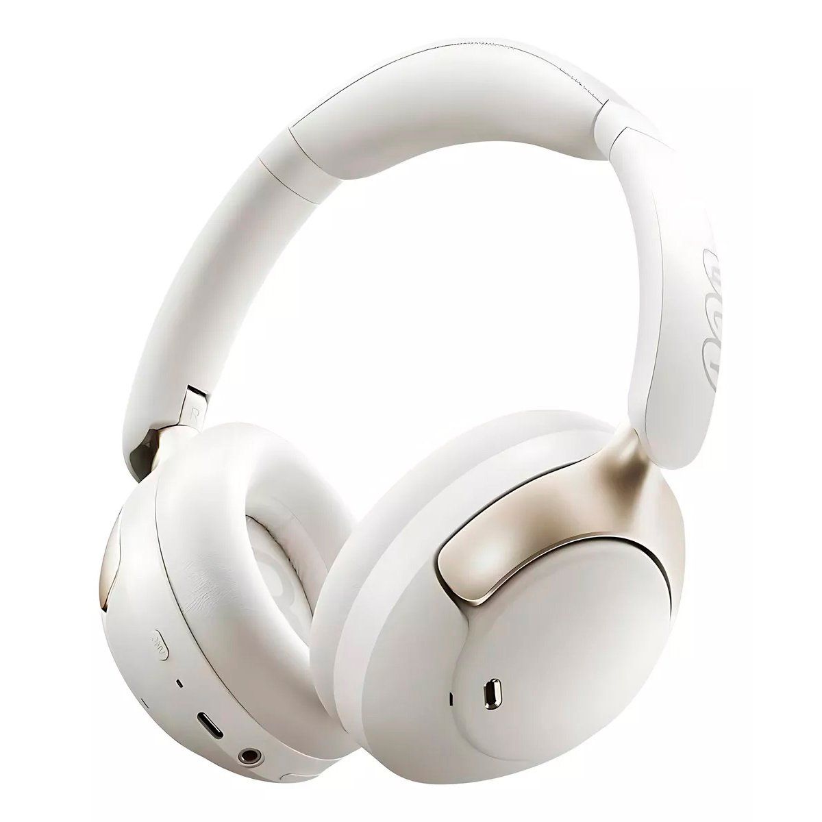 QCY - Audífonos Qcy H3 Pro Anc Bt 54 Conexión Dual 50db Hi- Res Blanco