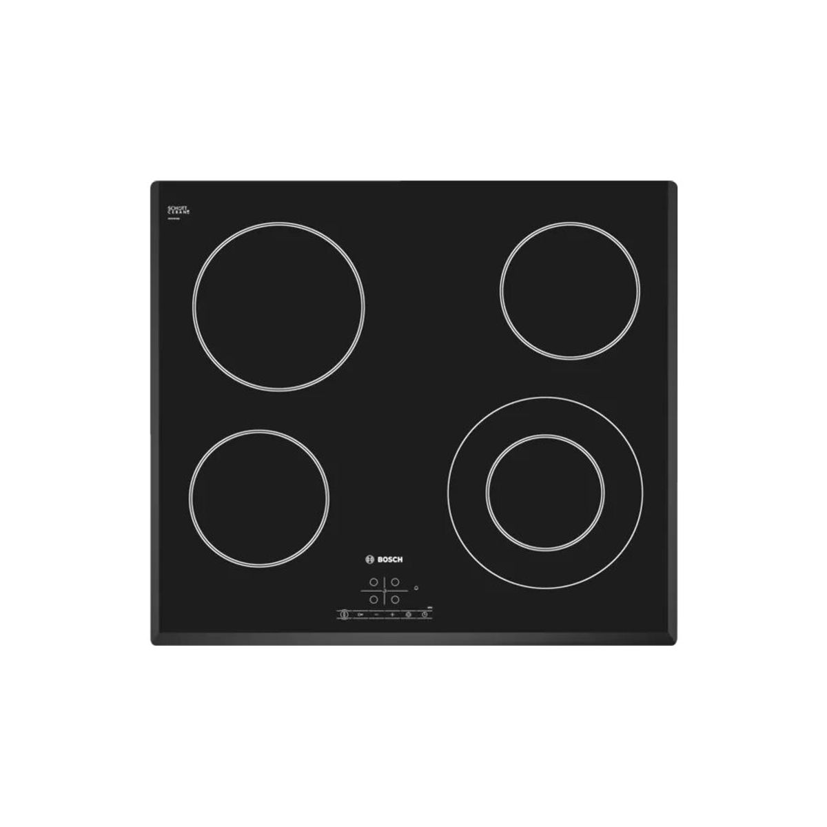 BOSCH - Encimera 4 zonas de cocción vitrocerámica PKF651B17E
