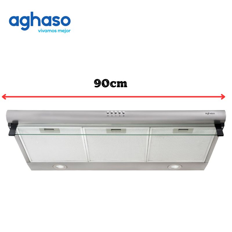 AGHASO - CAMPANA EXTRACTORA AGHASO 90 CM CAMP-AGH03