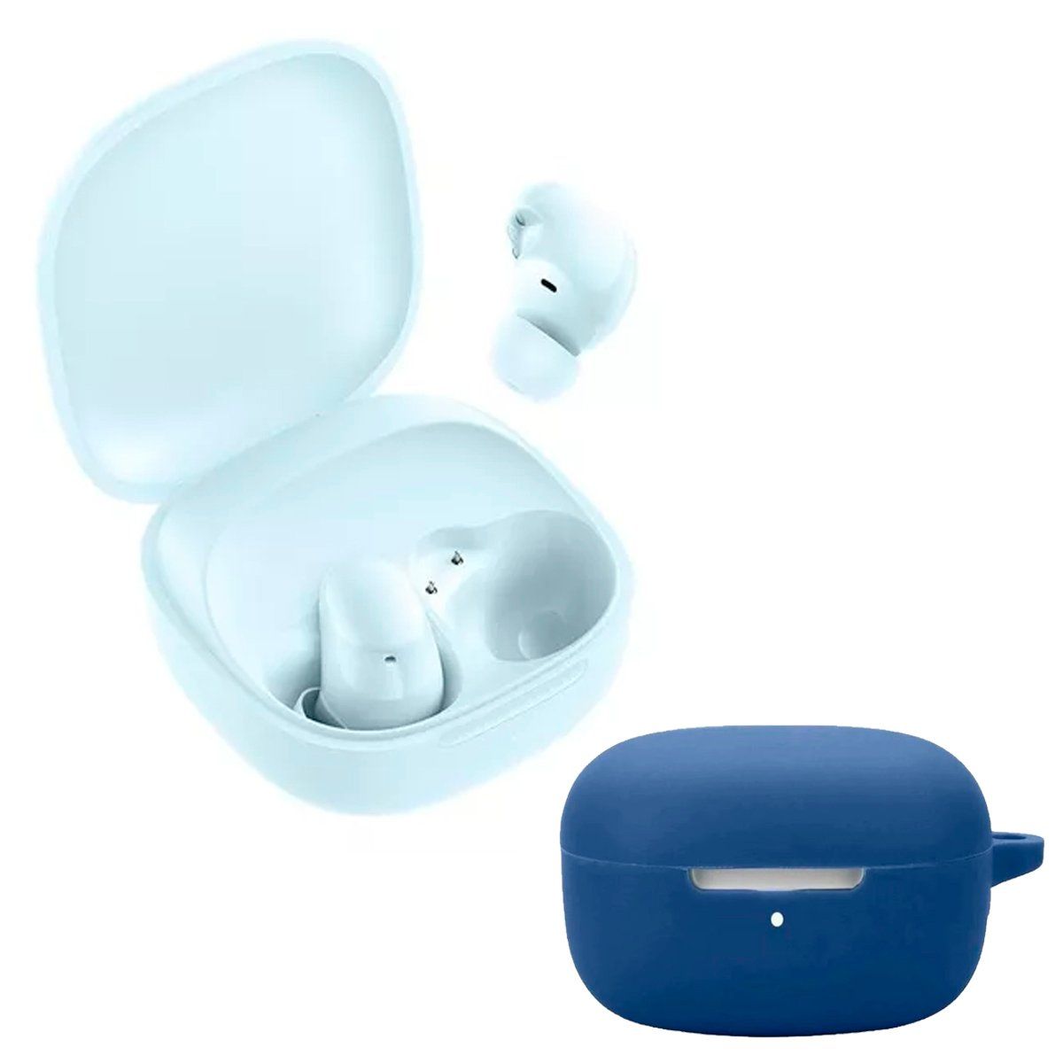 XIAOMI - Audifono Redmi Buds 6 Play Blue + Protector de Silicona Azul