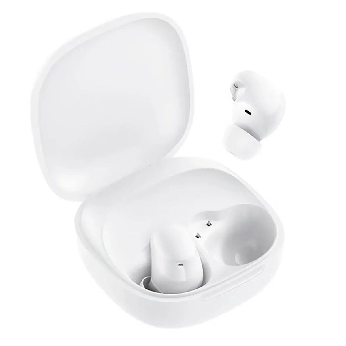 XIAOMI - Audifono Redmi Buds 6 Play Blanco + Protector de Silicona Rojo