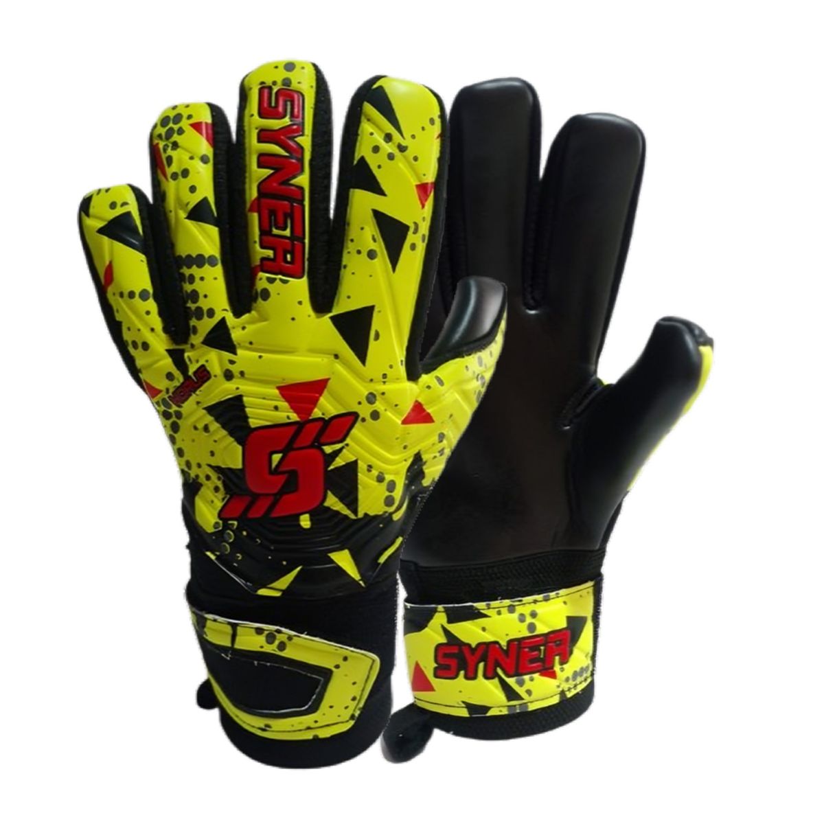 GENERICO - GUANTES PARA ARQUERO DE FÚTBOL HORUS SYNER JUNIOR