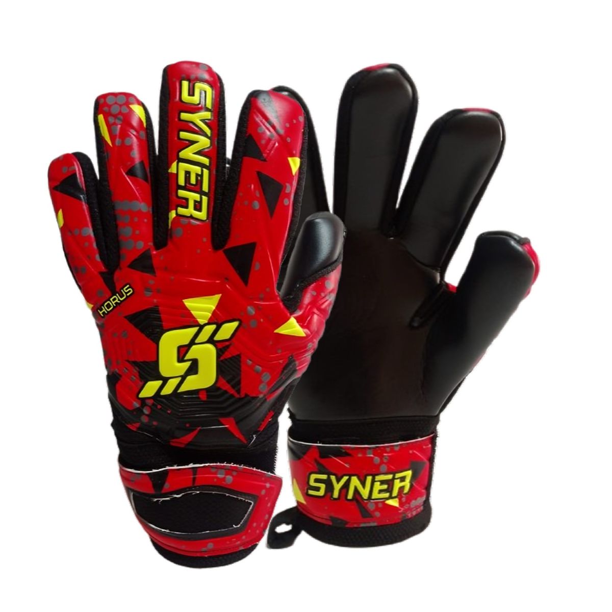 GENERICO - GUANTES PARA ARQUERO DE FÚTBOL HORUS SYNER JUNIOR