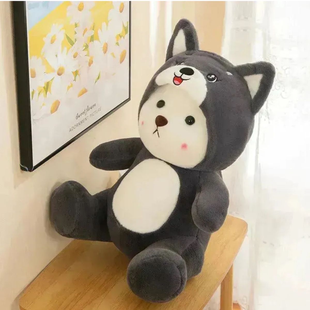 GENERICO - Peluche Osito disfrazado de perrito