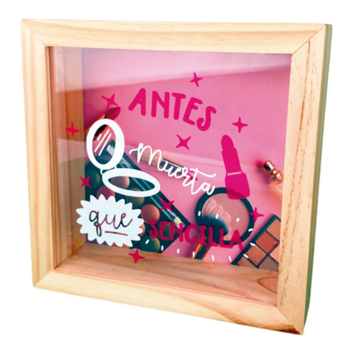 GENERICO - Alcancía Antes muerta que sencilla