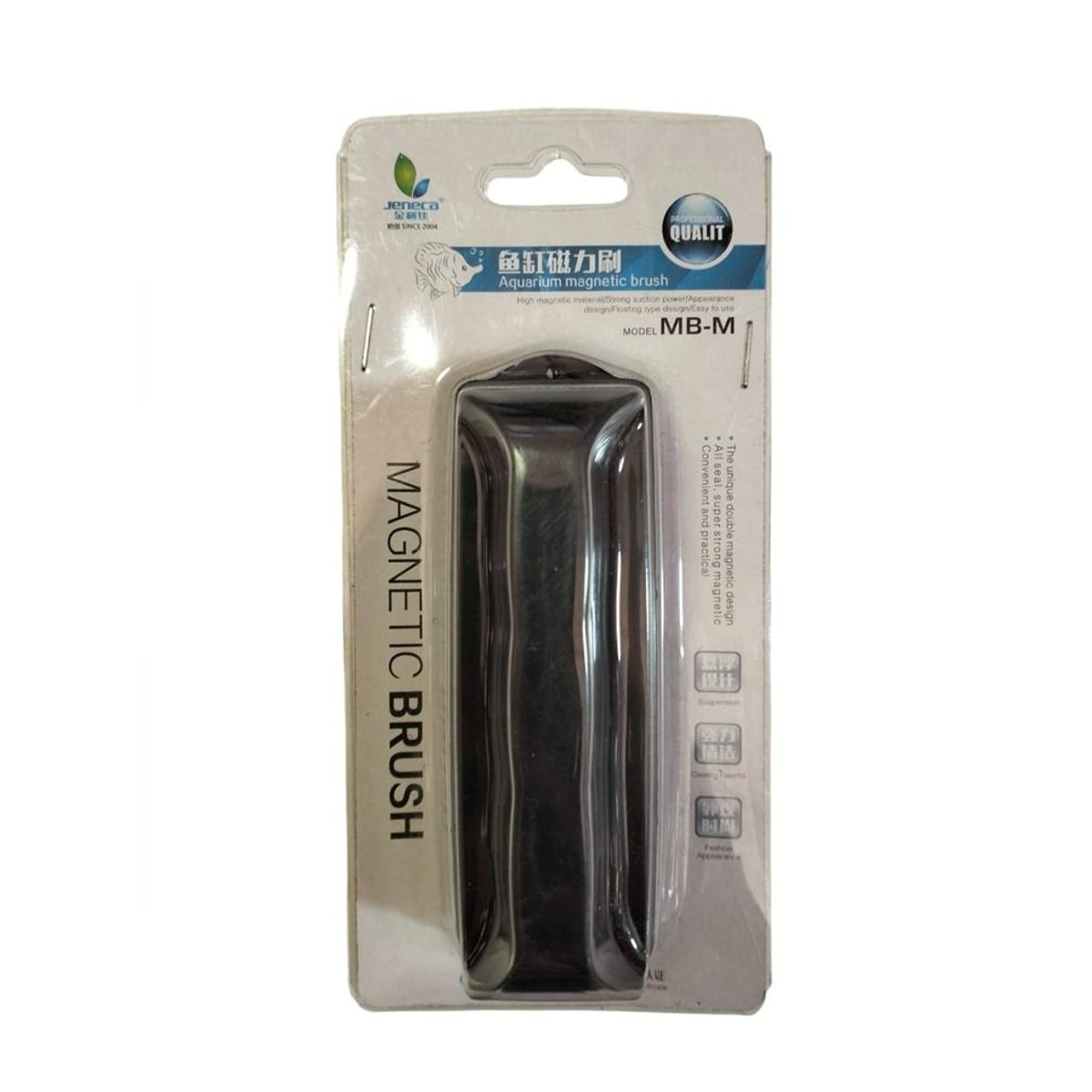 GENERICO - Limpiador magnético para vidrios de peceras y acuarios