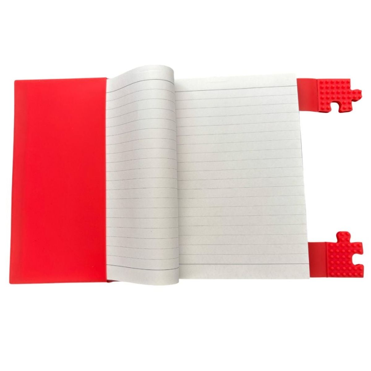 SUPERCUTE - Libreta Puzzle Rompecabezas Roja