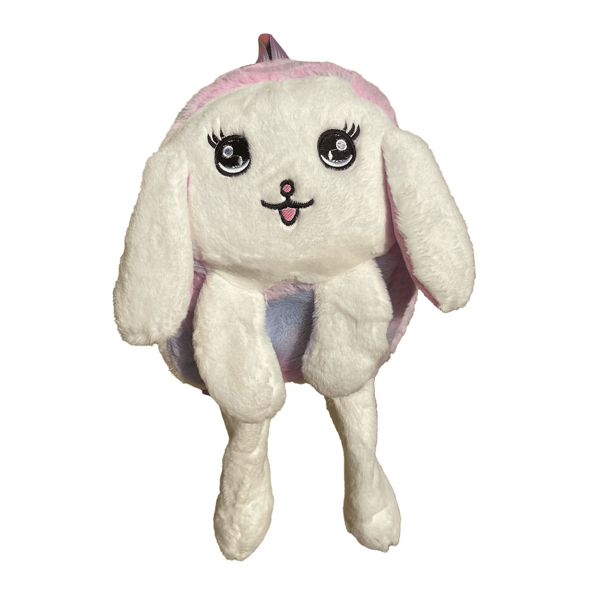 GENERICO - Mochila de Peluche Infantil Conejito Multicolor Para Niñas