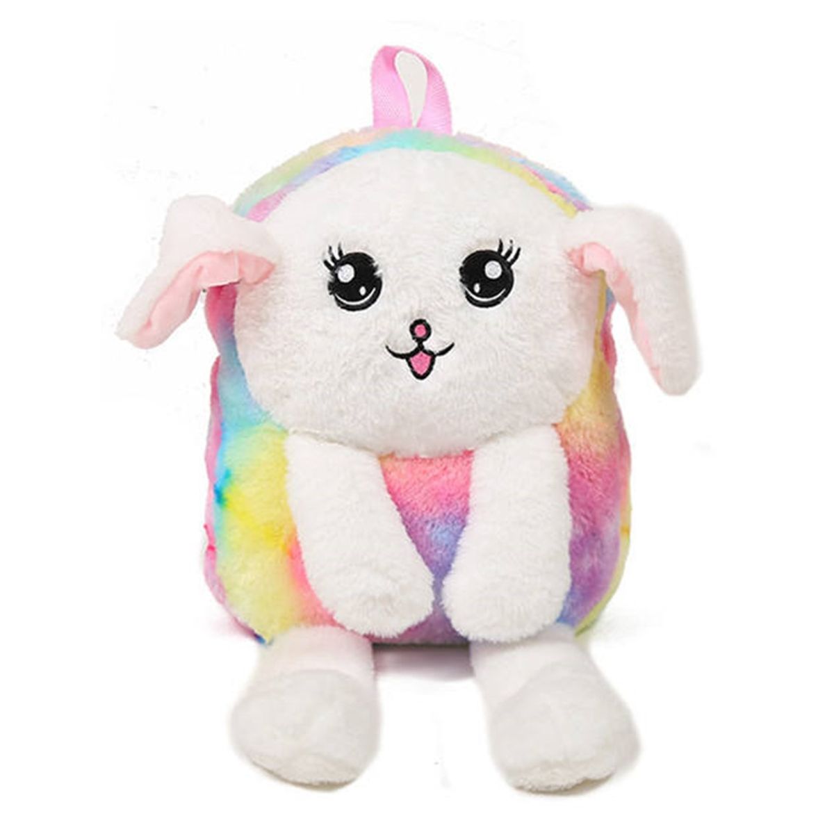 GENERICO - Mochila de Peluche Infantil Conejito Multicolor Para Niñas