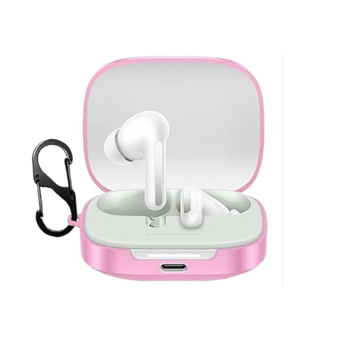 CASE - Funda Silicona Para Audifono Xiaomi Redmi Buds 6 Active - Rosa