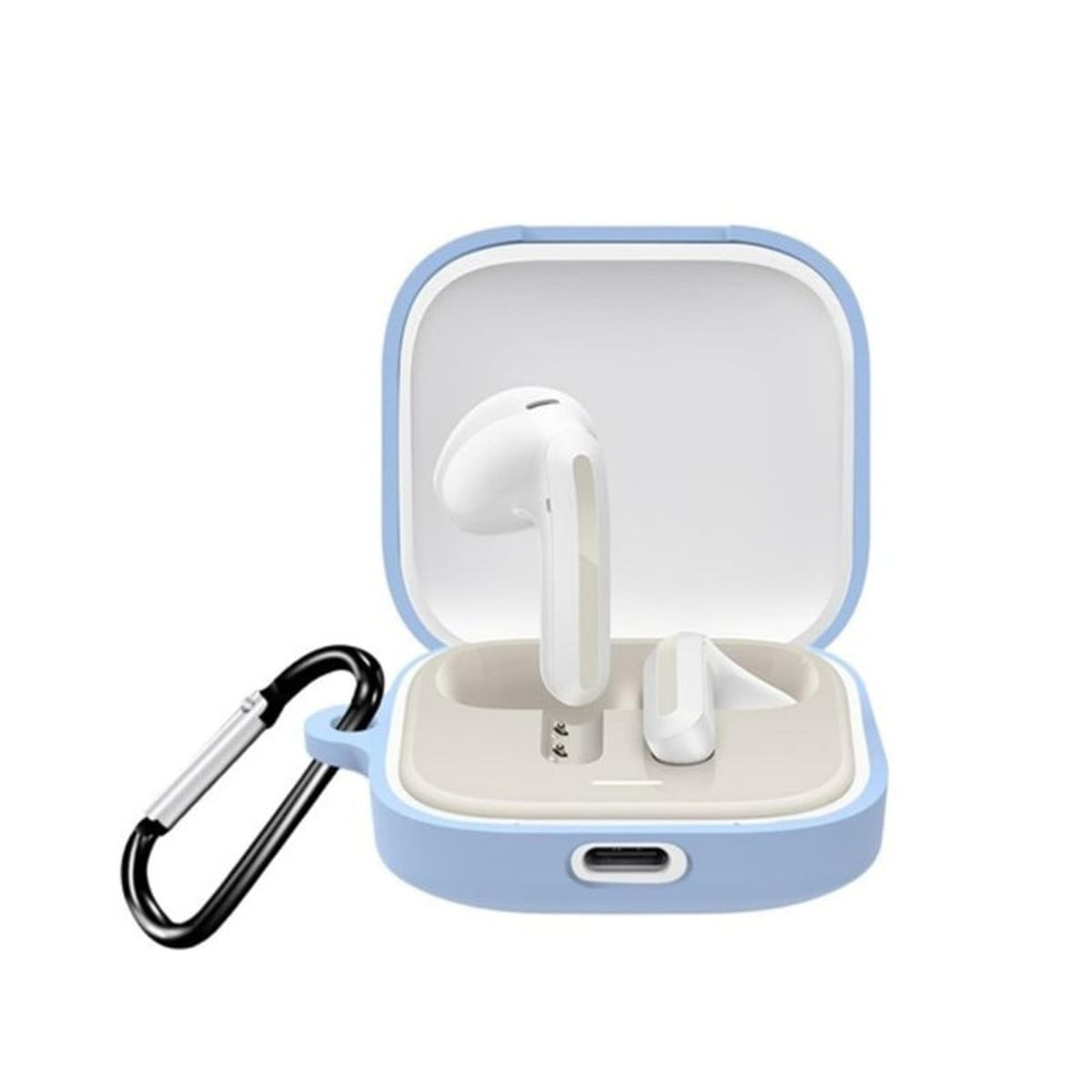 CASE - Funda Silicona Para Audifono Xiaomi Redmi Buds 6 Active - Celeste