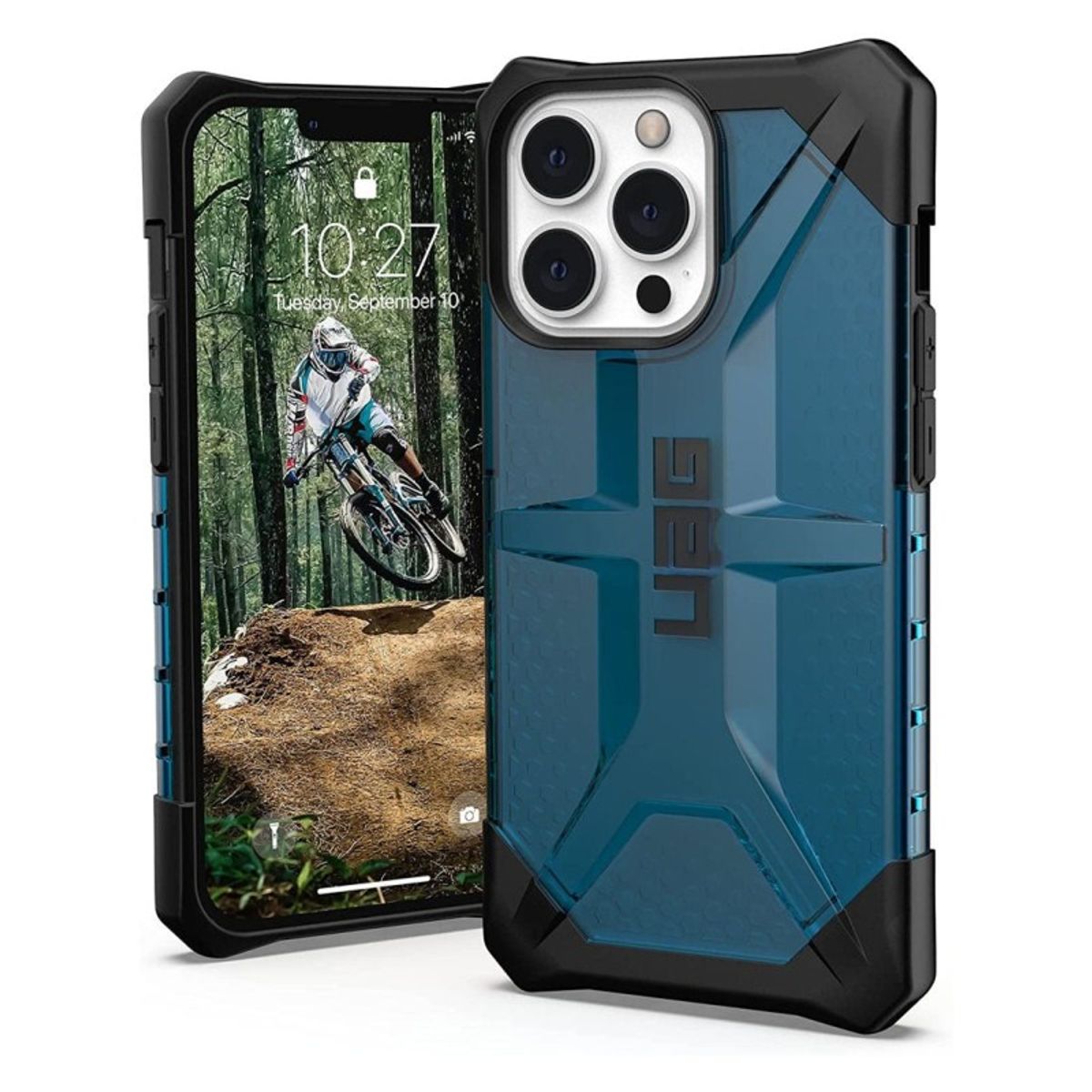URBAN ARMOR GEAR - Case Azul UAG PLASMA SERIES Para iPhone 13 Pro