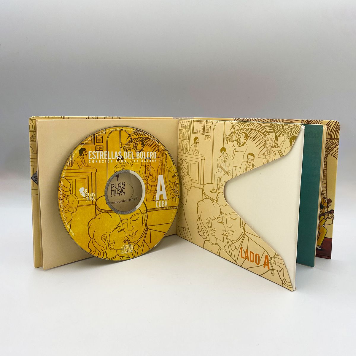 GENERICO - Cd Estrellas del Bolero Conexión Lima - La Habana