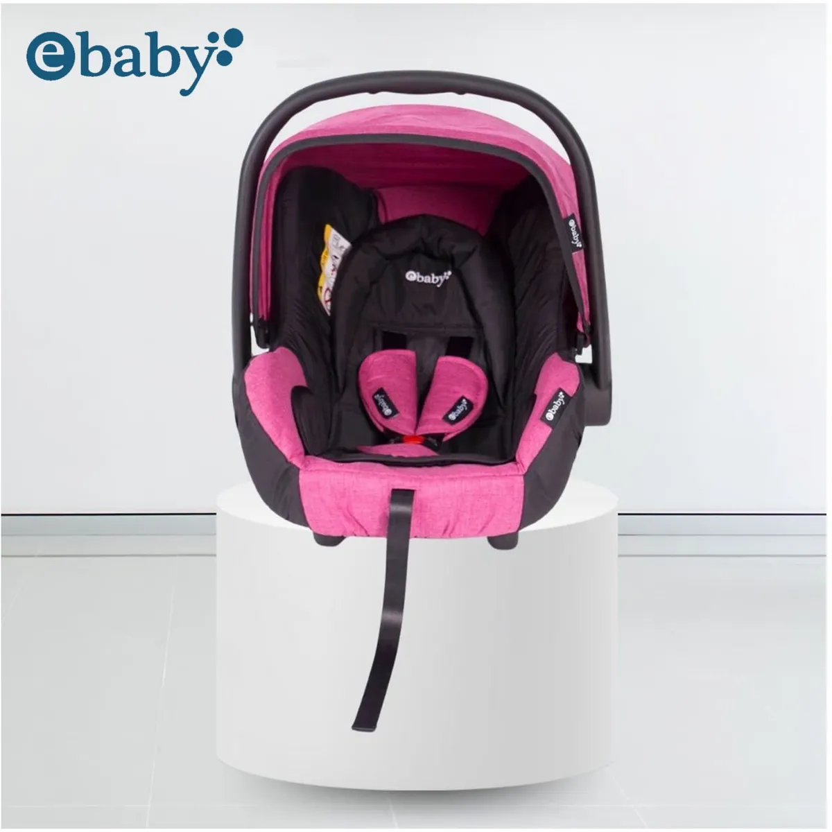 EBABY - Coche de Paseo «URBAN» con Porta Bebé Pink