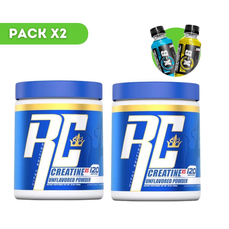 RONNIE COLEMAN - CREATINA RONNIE COLEMAN 300G + XB PACK X2