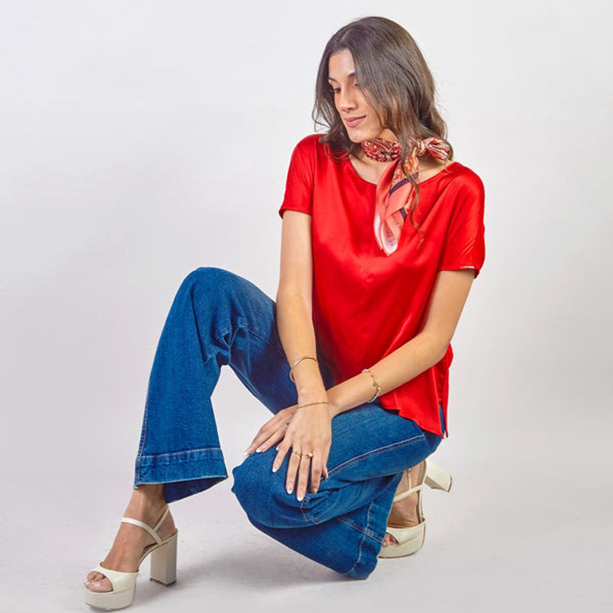 MICHELLE BELAU - GABRIELLE - POLO MANGA CORTA