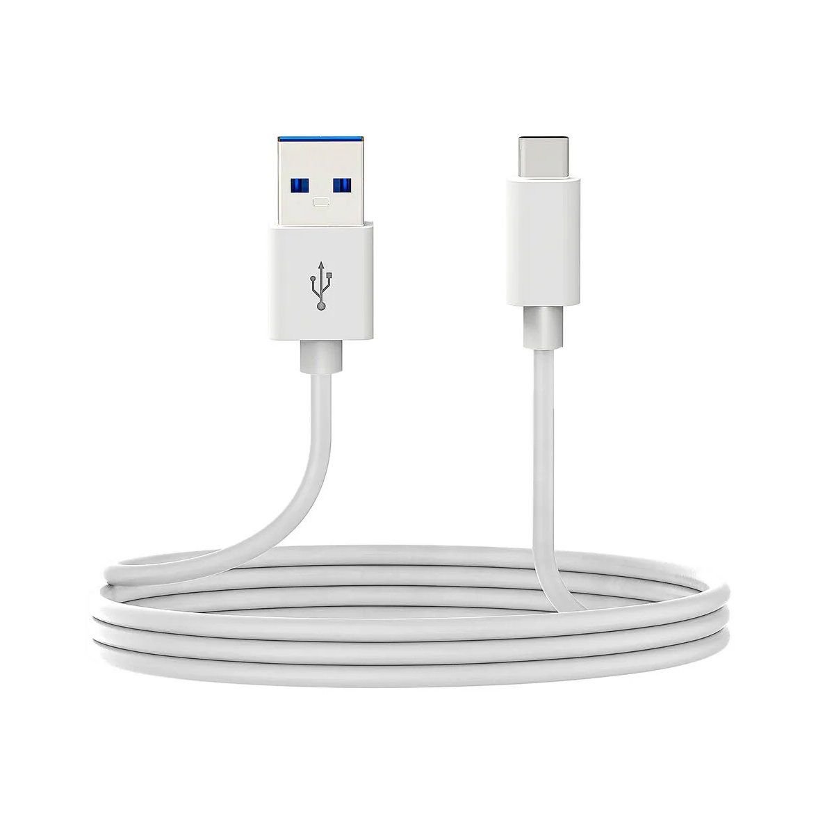 GENERICO - Cable BC-026t de Entrada USB a USB-C de 100cm Blanco