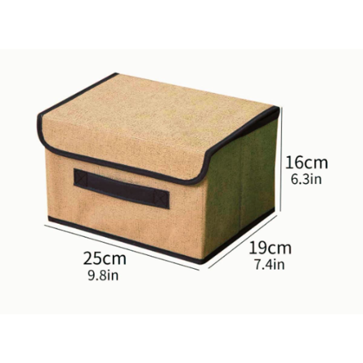 INSPIRA MARKET - Organizador multiusos de ropa caja de almacenamiento PACK X2